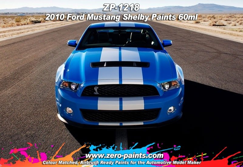 Peinture Zero Paints ZP-1218BLACK 2010 Ford Mustang Shelby Black UA 60ml
