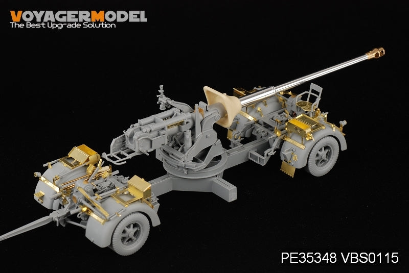 Voyager Model PE35348 WWII German PaK 43/3 L/71 mit Behelfslafette For DRAGON 6522 1/35 – immagine 4