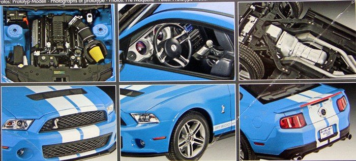 Revell 07089 2010 Ford Shelby GT500 1/12 – immagine 4