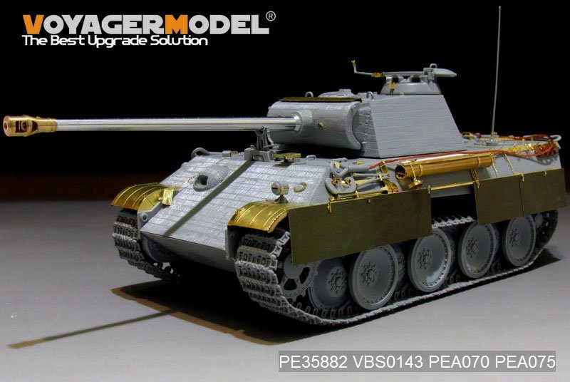 Voyager Model PE35882WWII German Panther G Early ver. Basic For DRAGON 1/35 – immagine 7