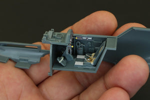 Quinta Studio QD48087 Bf 109E-4/E-7 3D-Printed &amp;amp; coloured Interior on decal paper (for Eduard kit) 1/48 – Bild 10
