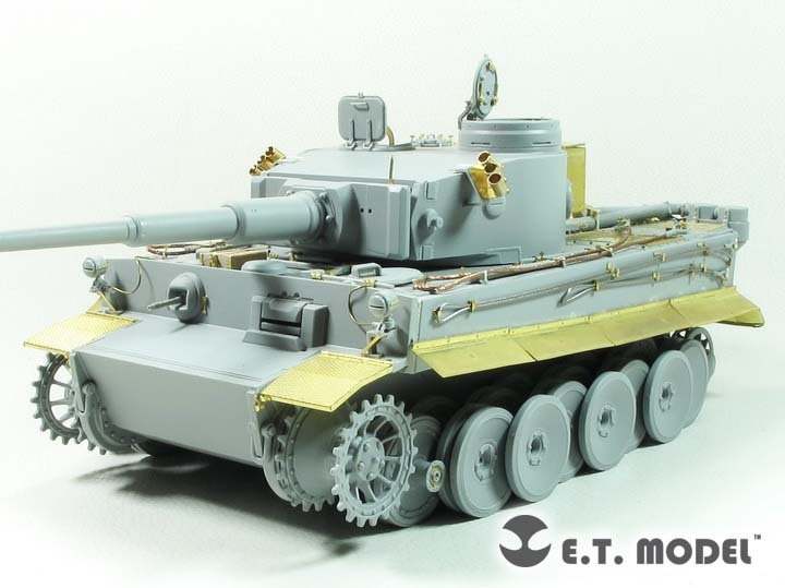 E.T. Model EA35-116 WWII German TIGER I “Tunisian Initial”Fender &amp;amp; Side Skirts For DRAGON Smart Kit 1/35