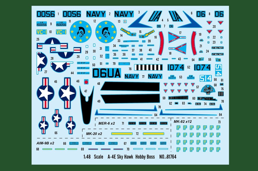 Hobby Boss 81764 A-4E Sky Hawk 1/48 – immagine 3
