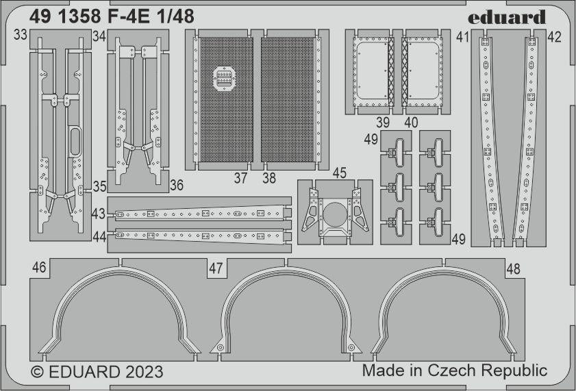 Eduard BIG49382 F-4E Meng 1/48 – immagine 4
