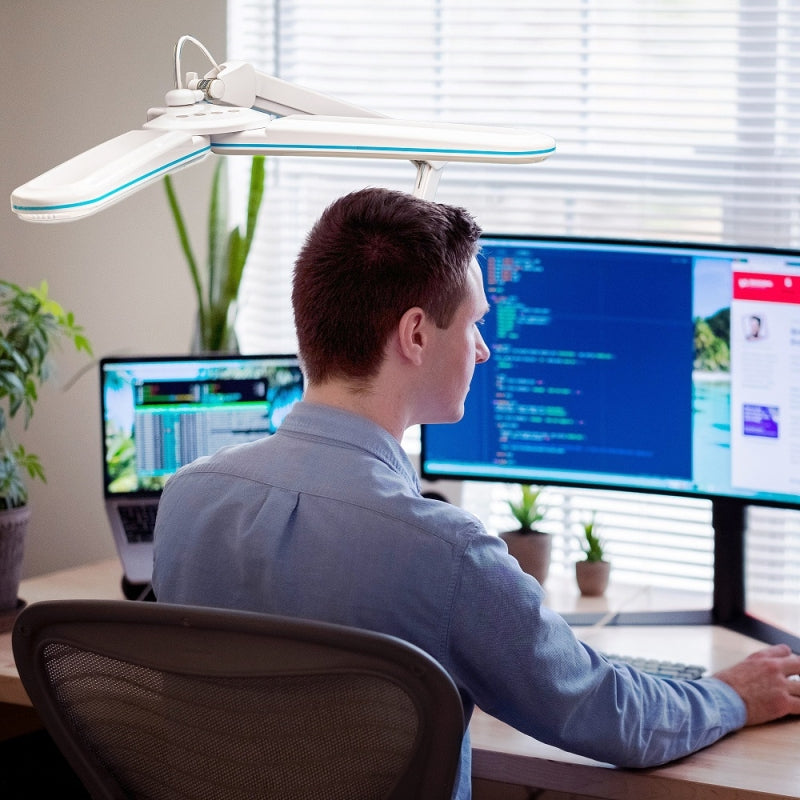 Lightcraft LC8020LED Double-Headed Versatile Task Lamp – zdjęcie 5
