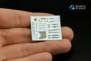 Quinta Studio QD+48370 F-4E late without DMAS 3D-Printed &amp;amp; coloured Interior on decal paper (Meng) (with 3D-printed resin parts) 1/48 – zdjęcie 10