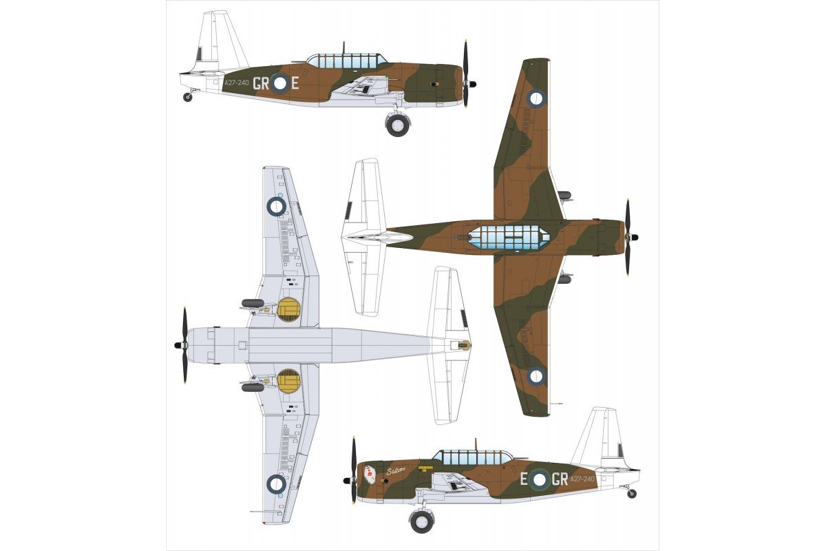 Dora Wings 48044 Vultee Vengeance Mk.II 1/48 – Bild 9