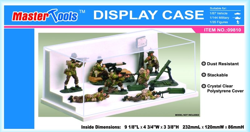 Trumpeter 09810 DISPLAY CASE 232mmX120mmX86mm – immagine 2