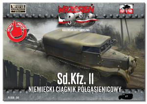 First to Fight PL041 Sd. Kfz. II Niemiecki Ciągnik Półgąsienicowy 1/72 – Bild 2
