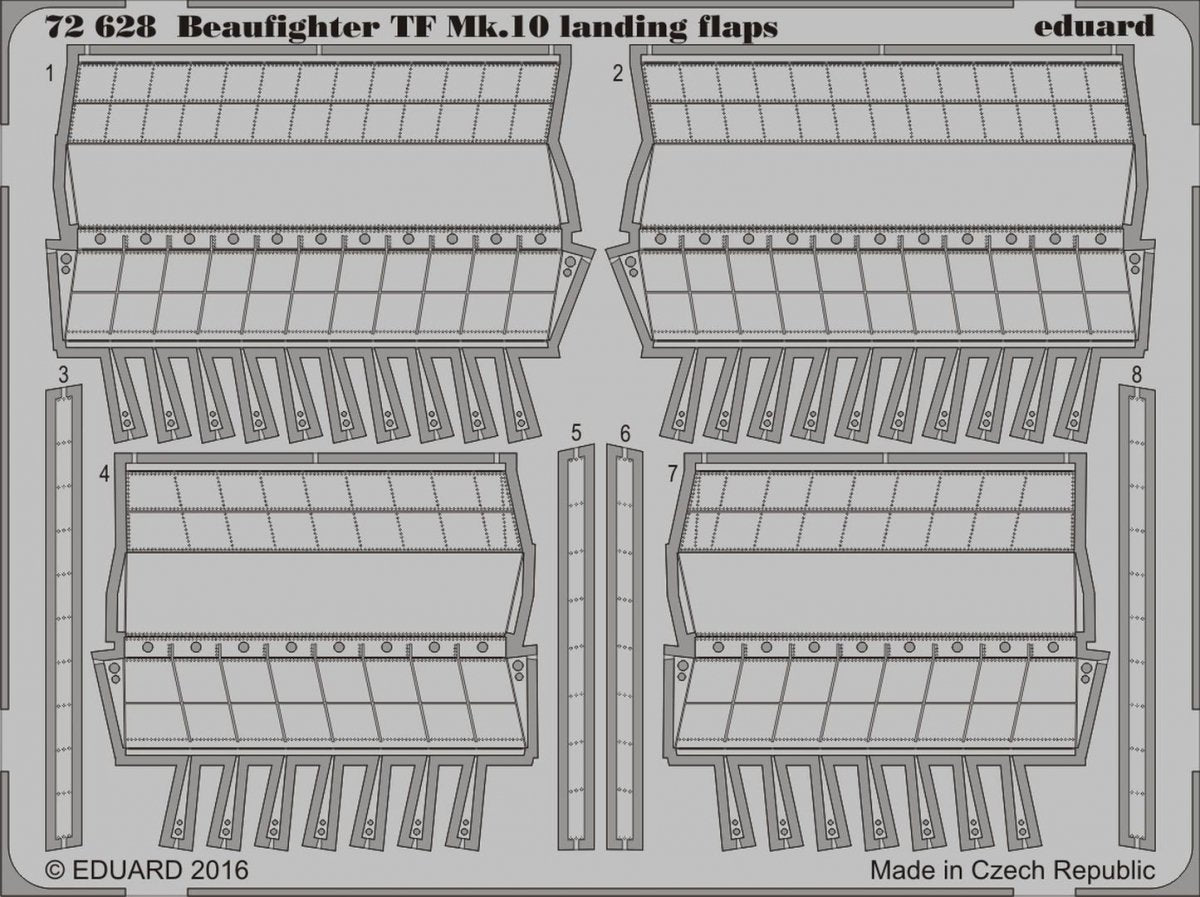 Eduard BIG72116 BEAUFIGHTER TF Mk.10 1/72 AIRFIX – imagen 5