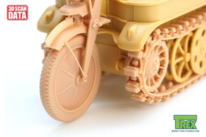 T-Rex Studio TR85059 Kettenkaraftrad Tracks w/Sprockets, Wheels Type 1 1/35 – immagine 2