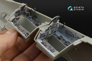 Intérieur imprimé en 3D et coloré sur papier décalcomanie (Revell) Quinta Studio QD32039 F-4E 1/32 – image 5