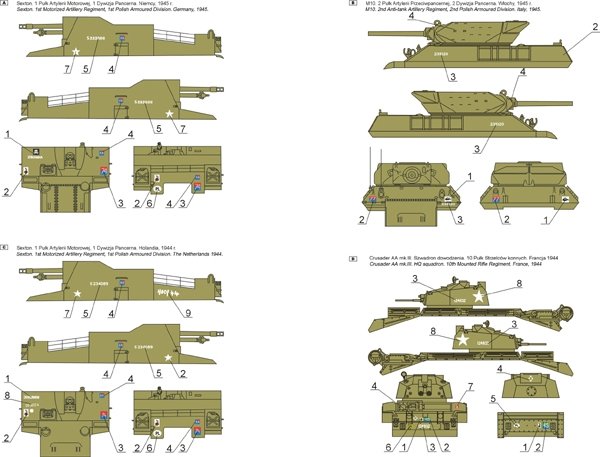ToRo Model 35D66 - Self-propelled artillery vehicles in Polish service 1943-1946 1/35 – immagine 2