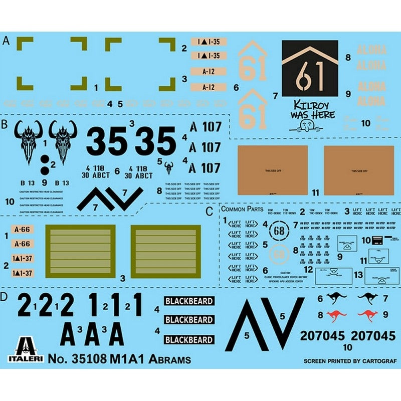 Italeri 35108 M1A1 Abrams - WAR THUNDER 1/35 – image 2