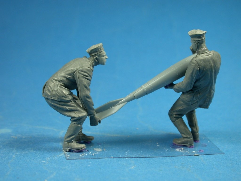 Copper State Models F32-020 German bomber ground personnel N.2 1/32 – immagine 4