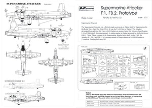 AZ Model AZ7327 Attacker Prototype 1/72 – immagine 3
