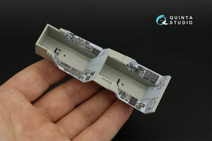 Quinta Studio QD32123 F/A-18F early 3D-Printed &amp;amp; coloured Interior on decal paper (Trumpeter) 1/32 – immagine 10