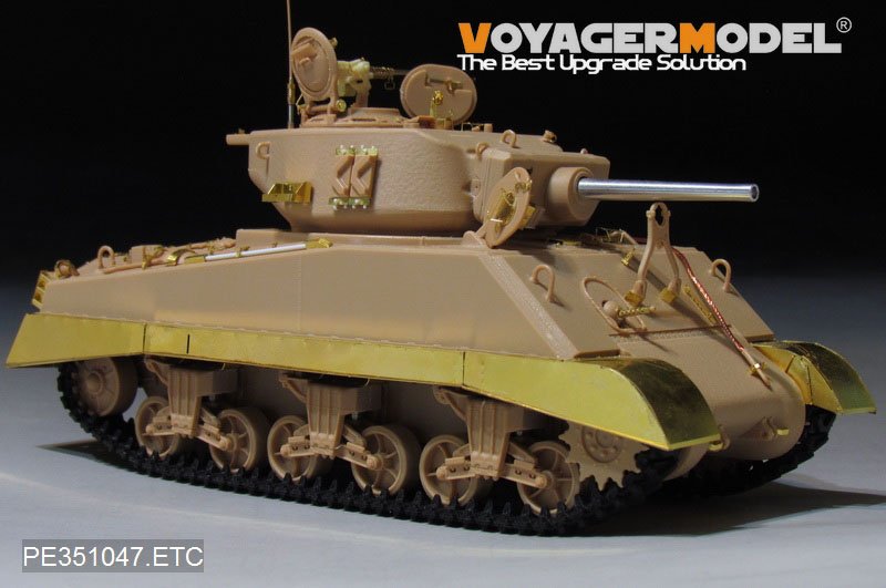 Voyager Model PE351047 WWII US M4A3E2 JUMBO Track Covers（For MENG TS-045）1/35 – immagine 2