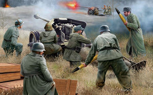 Revell 02531 German Pak 40 with Soldiers