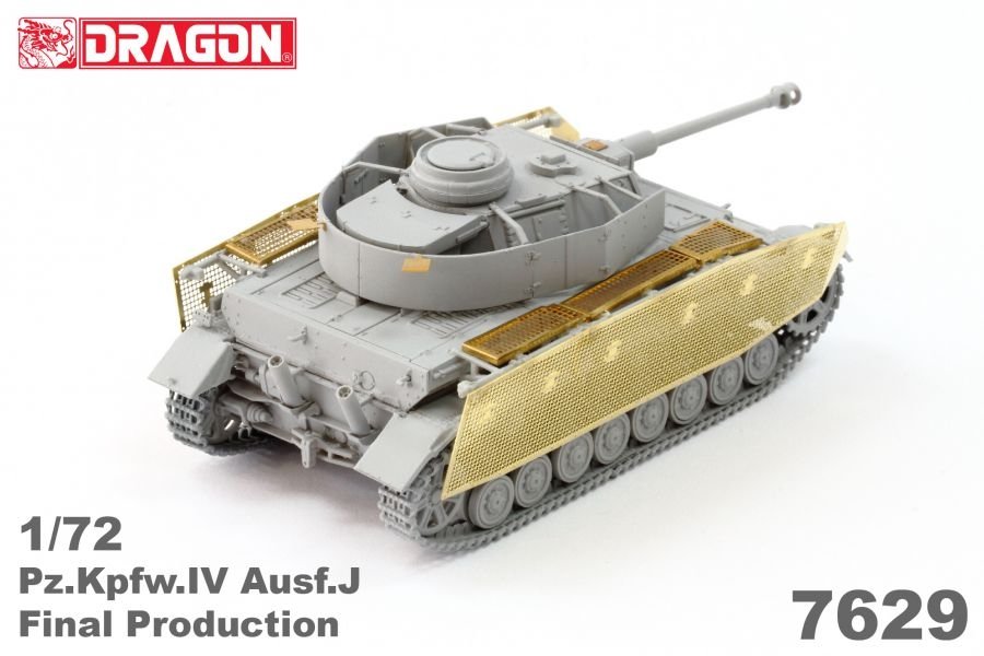 Dragon 7629 Pz.Kpfw.IV Ausf.J Final Production 1/72 – immagine 6
