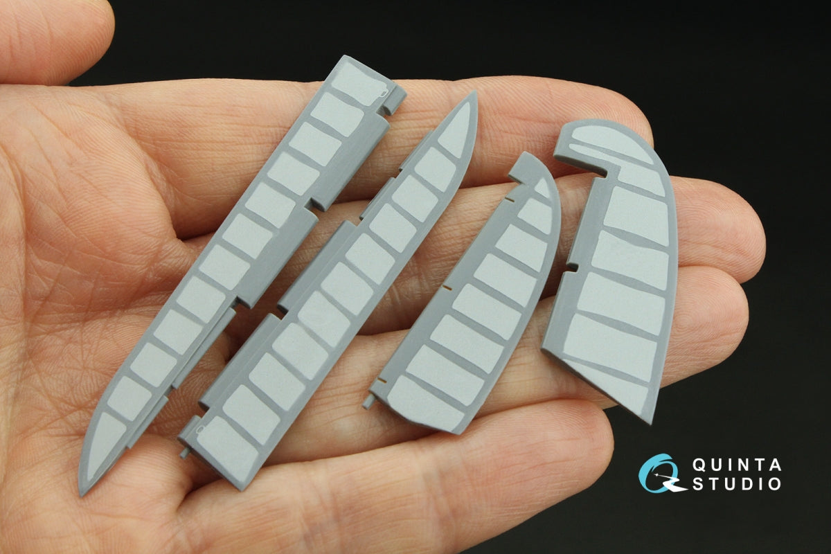 Quinta Studio QP32018 Control surface for Macchi Mc.202 Folgore (Italeri) 1/32 – immagine 6
