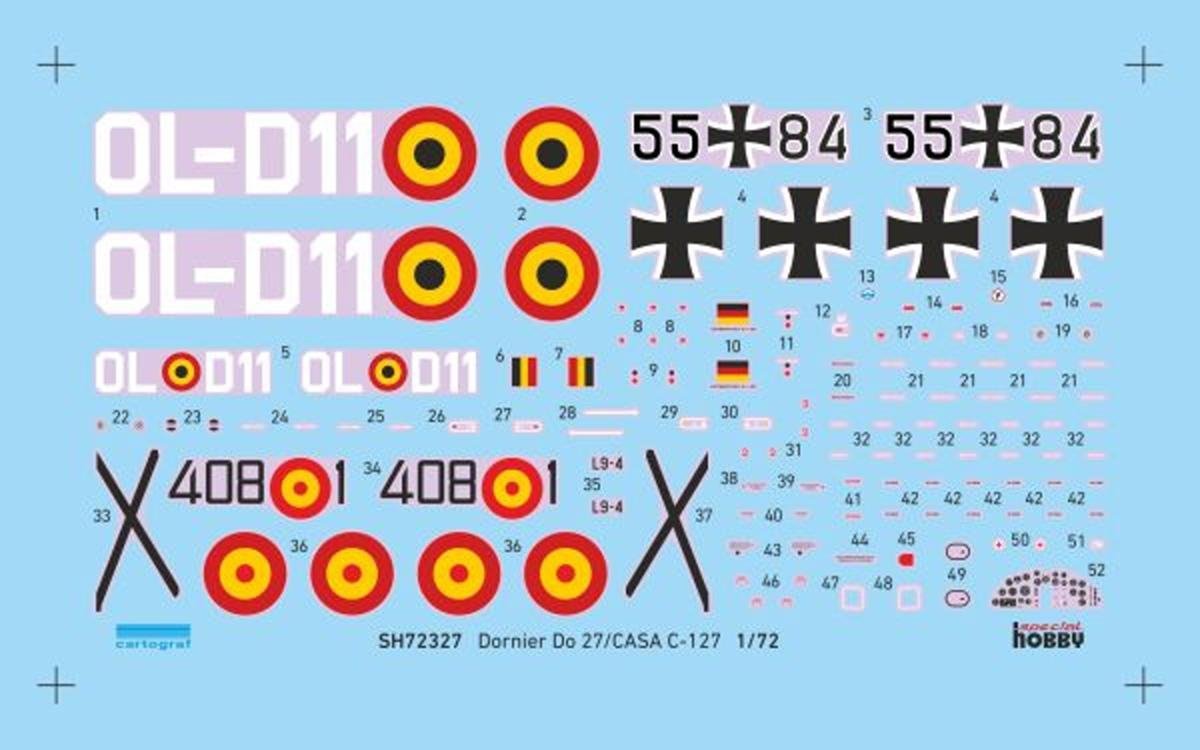 Special Hobby 72327 Dornier Do 27 Service allemand, espagnol et belge 1/72 – image 6