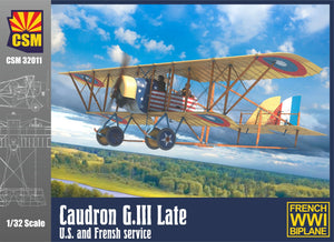 Cooper State Models 32011 Caudron G.III late U.S. and French service 1/32