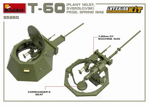 MiniArt 35260 T-60 PLANT N.37, SVERDLOVSK PROD. SPRING 1942. INTERIOR KIT 1/35 – immagine 16