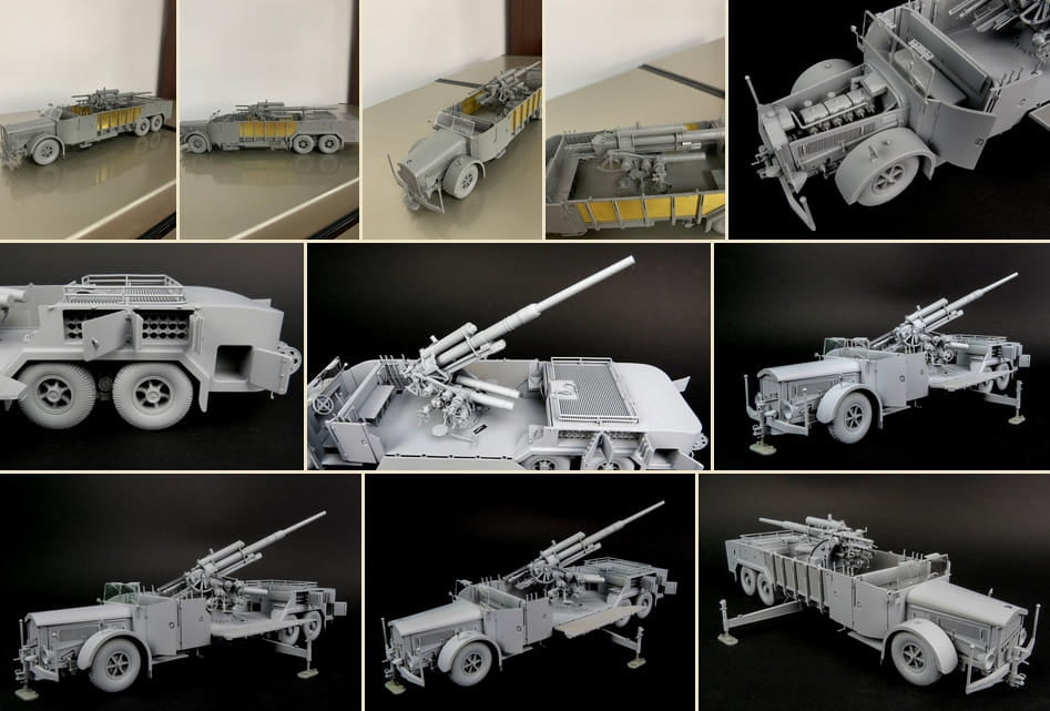 Das Werk DW35024 8,8 cm Flak on a 9t VOMAG 1/35 – zdjęcie 4