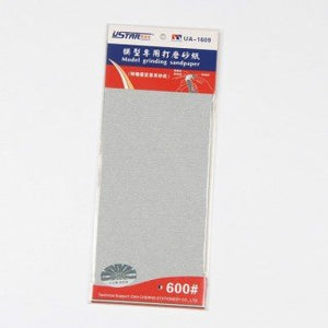 Papier abrasif U-Star UA-91609 600-4 pièces (papier de verre auto-adhésif)