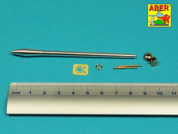 Aber 35L-332 Lufa 76,2 mm (3 cale) 17 funtowa Mk. II z hamulcem wylotowym do czołgu A34 COMET 1/35 – imagen 3