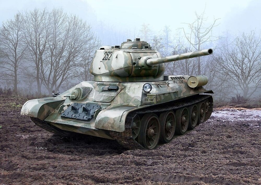 Revell 03319 Soviet T34-85 1/35