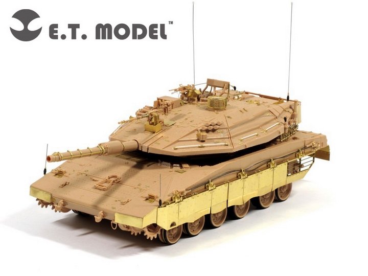 ET modèle E35-101 Israël Merkava Mk.IV Tank Basic (pour HOBBY BOSS 82429) (1/35) – image 2