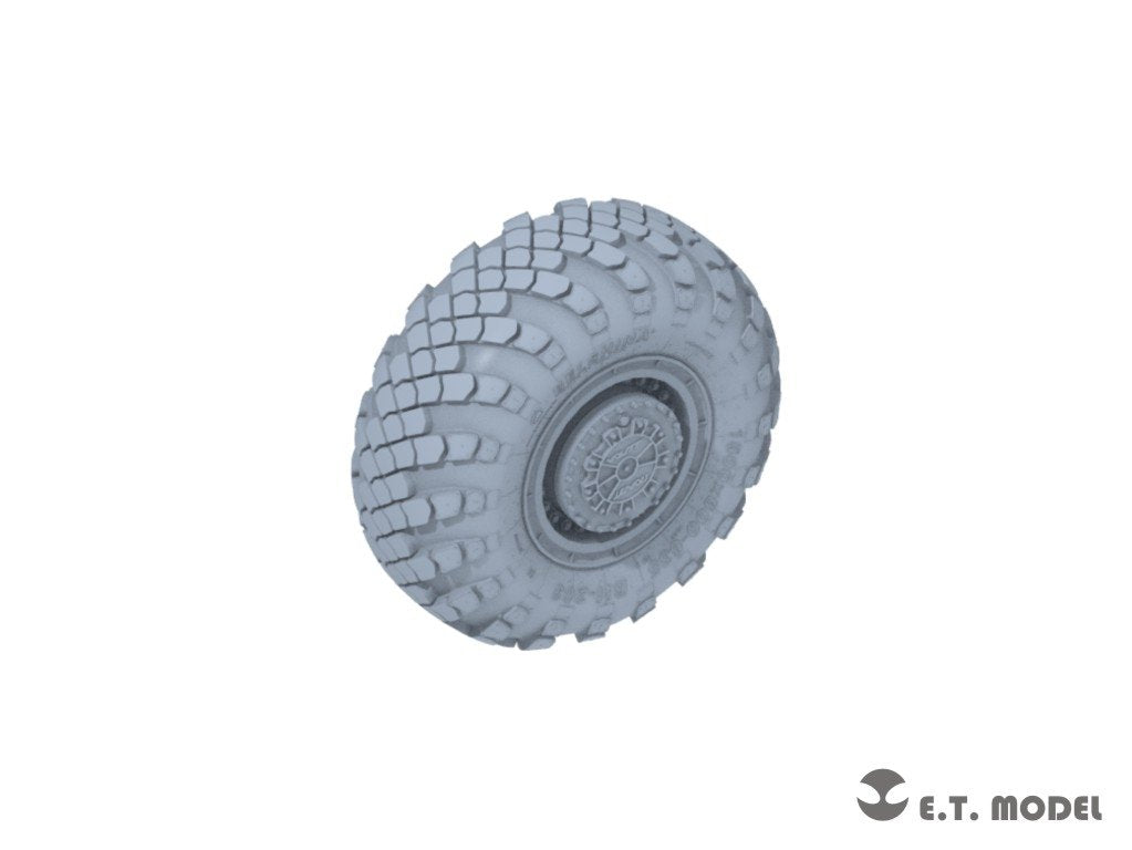 E.T. Model P35-125 Russian Ballistic Missile System“ISKANDER-M”Sagged Wheels for Trumpeter kit 1/35 – Bild 2