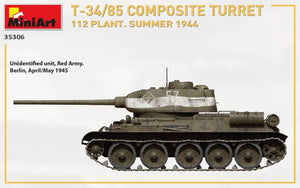 TOURELLE COMPOSITE MiniArt 35306 T-34/85. 112 USINE. ÉTÉ 1944 1/35 – image 13
