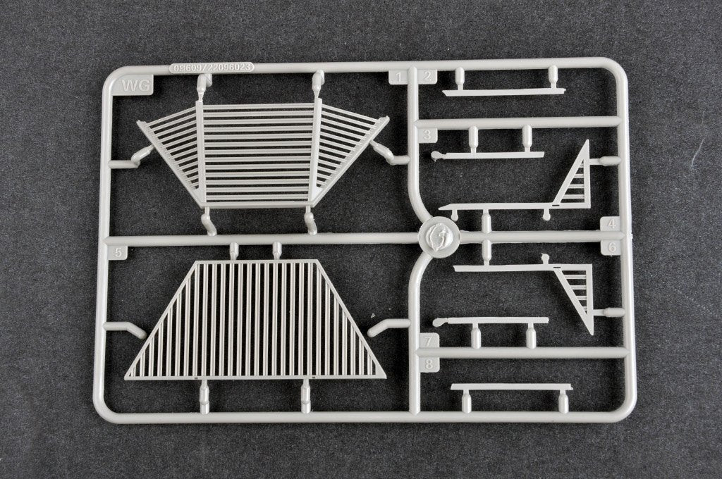 Trumpeter 09610 Char russe T-72B3 avec blindage réactif explosif (ERA) à étui souple 4S24 et blindage à grille, échelle 1/35 – image 19