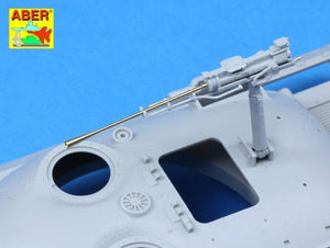 Aber 35L-185 Armament for Soviet JS-7 Heavy Tank (With short muzzle brake) 1x130mm, 2x14,5mm, 6x7,62mm 1/35 – immagine 4