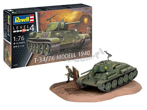 Revell 63294 T-34/76 Modell 1940 - model set 1/76 – Bild 3