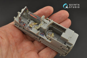 Quinta Studio QD32103 He 219 3D-Printed &amp;amp; coloured Interior on decal paper ( ZM SWS ) 1/32 – immagine 9