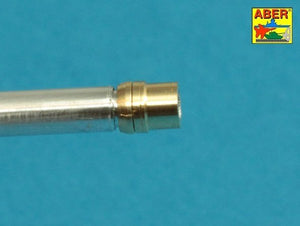 Aber 35L-240 U.S. 90 mm M3 Barrel with thread protector for tank destroyer M36B1 1/35 – immagine 5