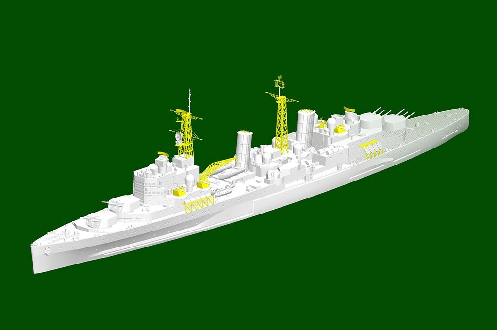 Trumpeter 06702 HMS Belfast 1959 1/700 – image 5