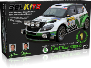 BelKits 004 SKODA Fabia S2000 1/24