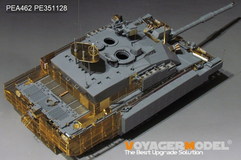Kit d&amp;#39;amélioration de blindage à lames TES pour char de combat principal britannique Challenger 2 moderne (pour RFM 5039) Voyager Model PEA462, échelle 1/35 – image 3