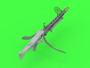 Master GM-35-024 MG-42 - Mitrailleuse allemande (7,92 mm) - Fusil complet - Comprend des pièces tournées, en résine et photogravées (1 pc.) 1/35 – image 3