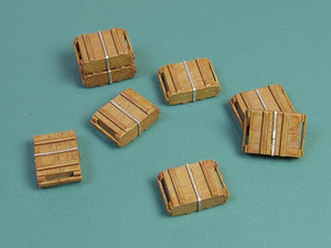 Eureka XXL E-036 Modern Russian Ammo Crates Type II for 7,62mm Ammo (for AK-47 Kalashnikov) 1/35 – immagine 4