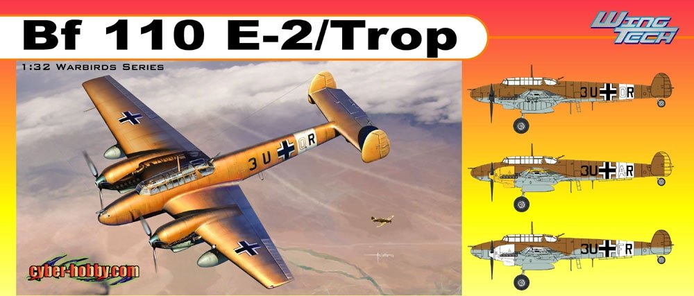 Cyber Hobby 3209 Bf 110 E-2 Trop 1/32
