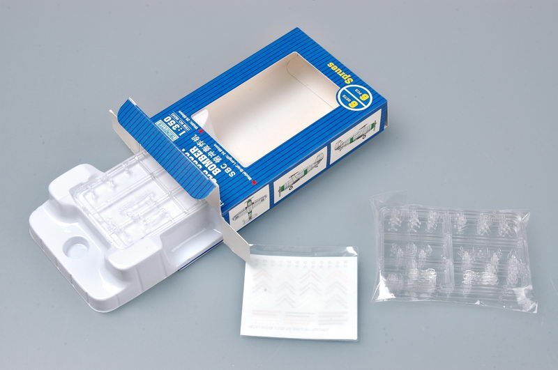 Trumpeter 06243 SBC SCOUT BOMBER (6pcs.) 1/350 – zdjęcie 2
