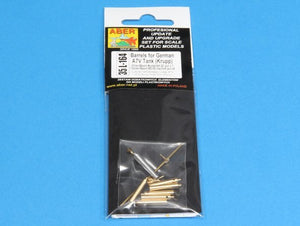 Aber 35L-164 Barrels for German WWI A7V Tank 1/35 – immagine 9