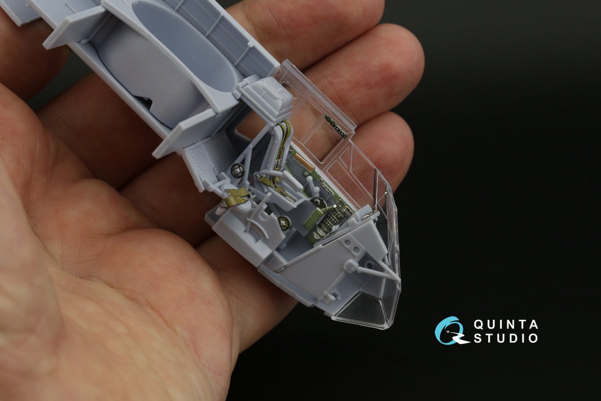Quinta Studio QD48378 Bristol Blenheim Mk.I 3D-Printed &amp;amp; coloured Interior on decal paper (Airfix) 1/48 – immagine 5