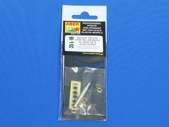 Aber 35L-018 Lufa do niemieckiej haubicy samobieżnej StuH 42G 1/35 – zdjęcie 4